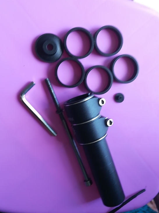 山地车把立增高器，增高100MM