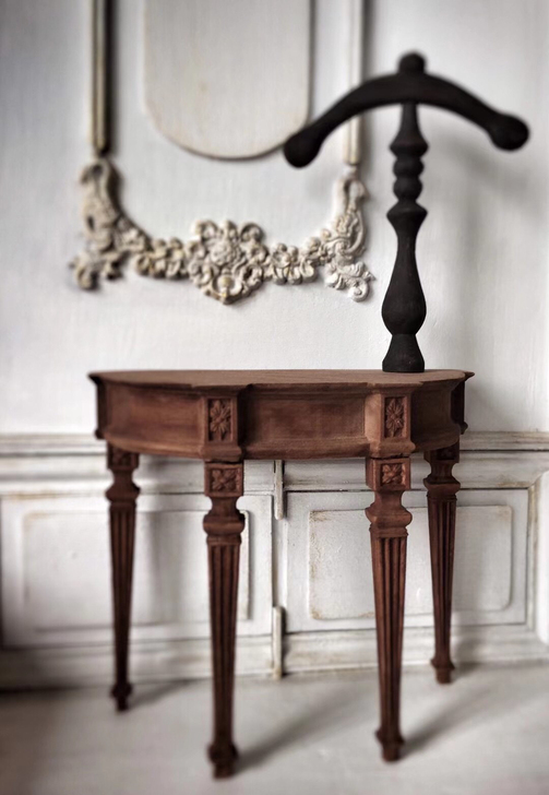 美国樱桃木作色  巴洛克边桌 六分  现货...