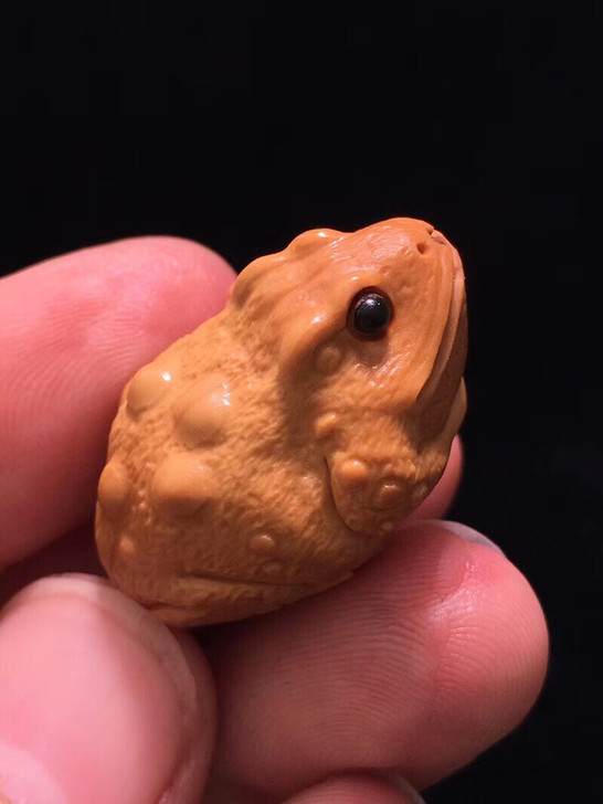 橄榄核金蟾单籽2.0橄榄核财神单粒橄榄核单...