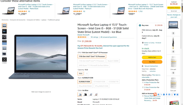 Microsoft 微软 Surface ...