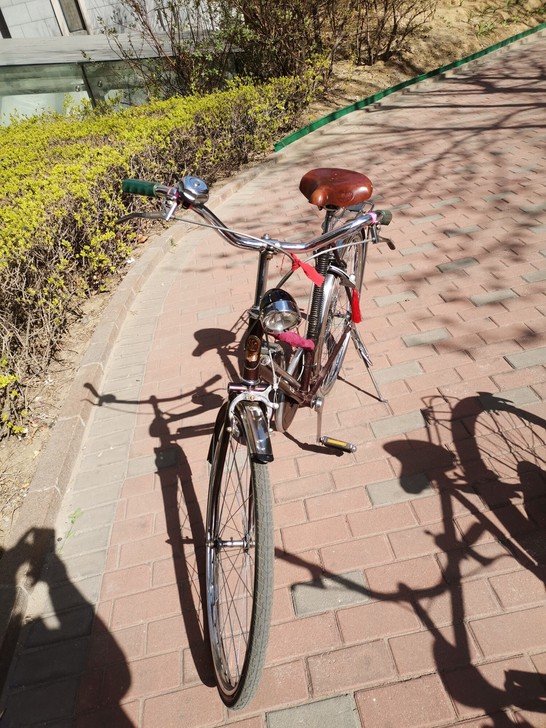 老上海凤凰26自行车.卧凤，保存完好，成色...