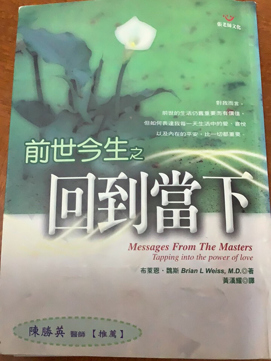 《回到当下》台湾版繁体字正版书籍（初版）