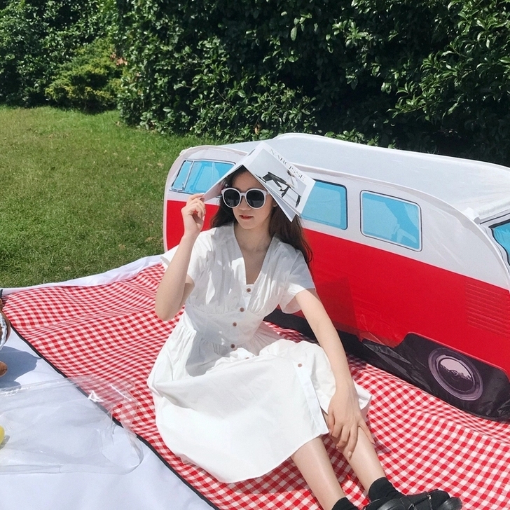 全新白色连衣裙 可交换