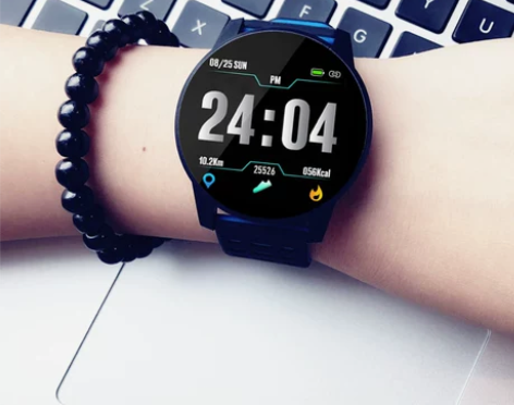 智能手表男学生防水触屏运动手环女潮流多功能...