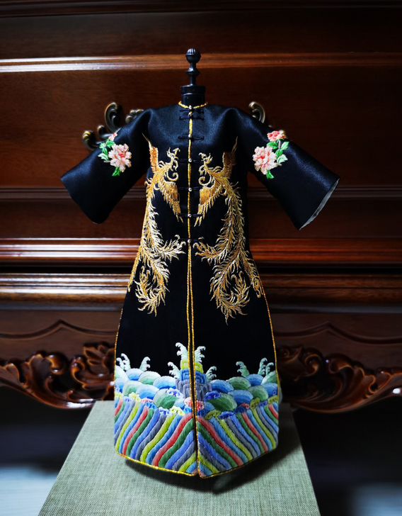 全新ob27清朝宫廷奢华旗装。渣图。手绣重...