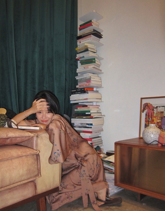 COZINESS/仿真丝质感kimono款...