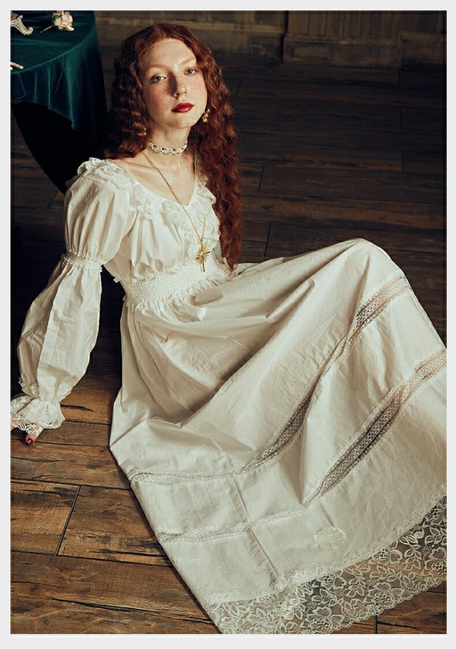 哈利欧苏宫廷连衣睡裙  m码 9新