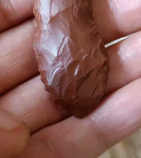石器时代打制器 地里捡的