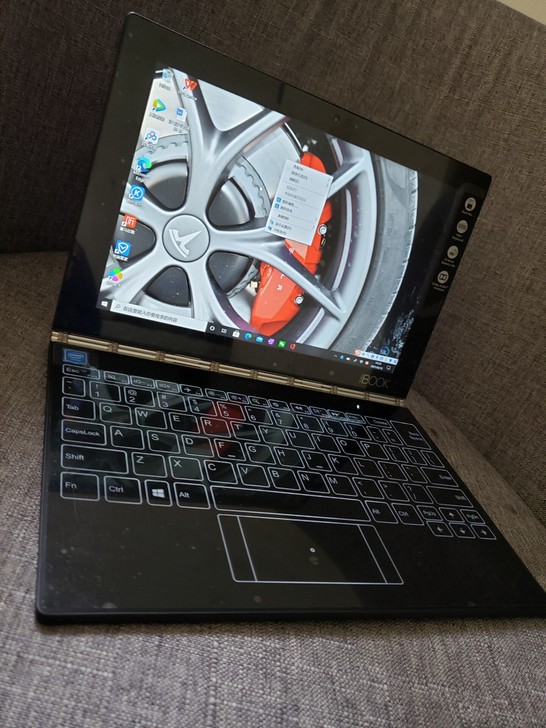 转让自用联想yogaBOOK 笔记本电脑，...