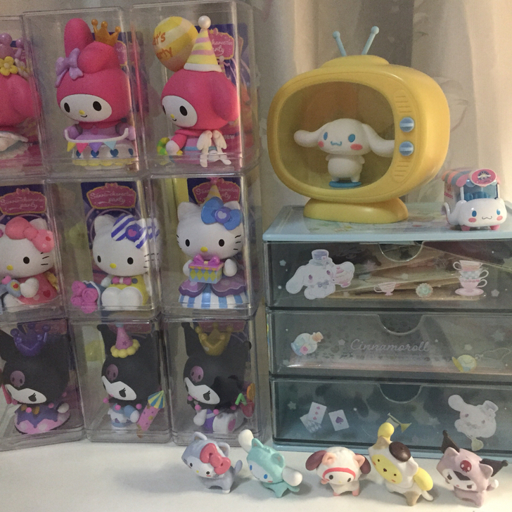 popmart明星派对系列 只出上面两排h...