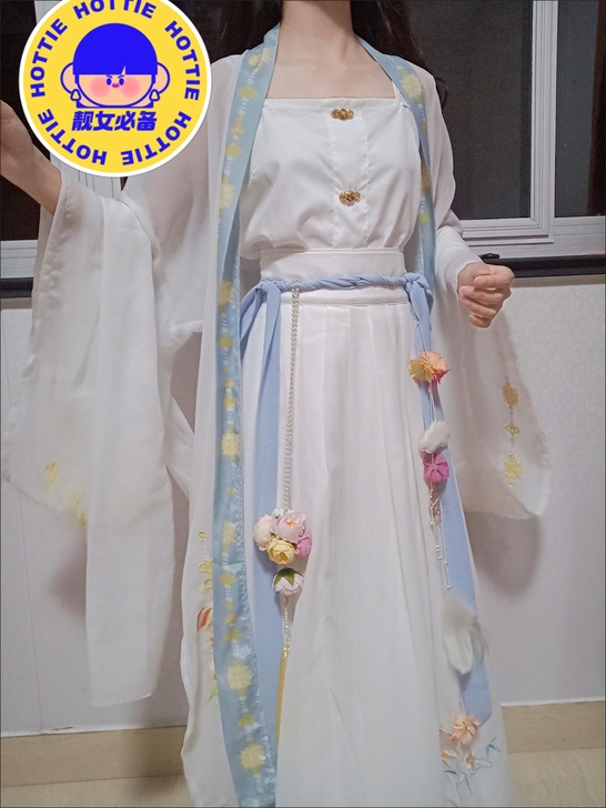 【手工实拍】远山乔川黛花丸汉服花神祈愿配饰...