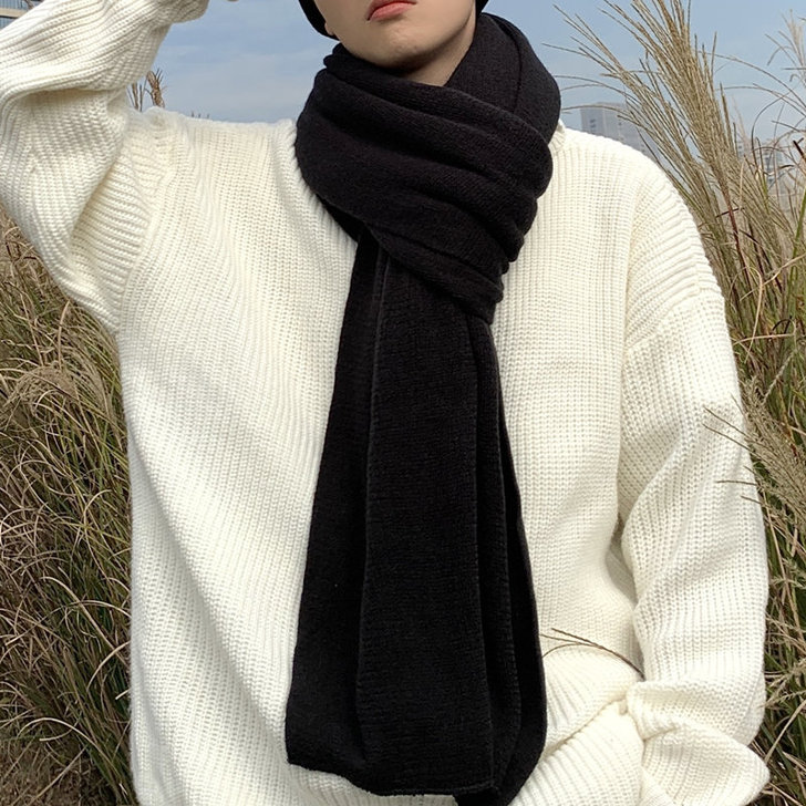 围巾男潮流个性潮牌男生围巾