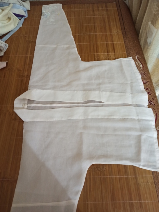 清水溪微凉宋制杏色飞机袖s码,在闲鱼收到的...