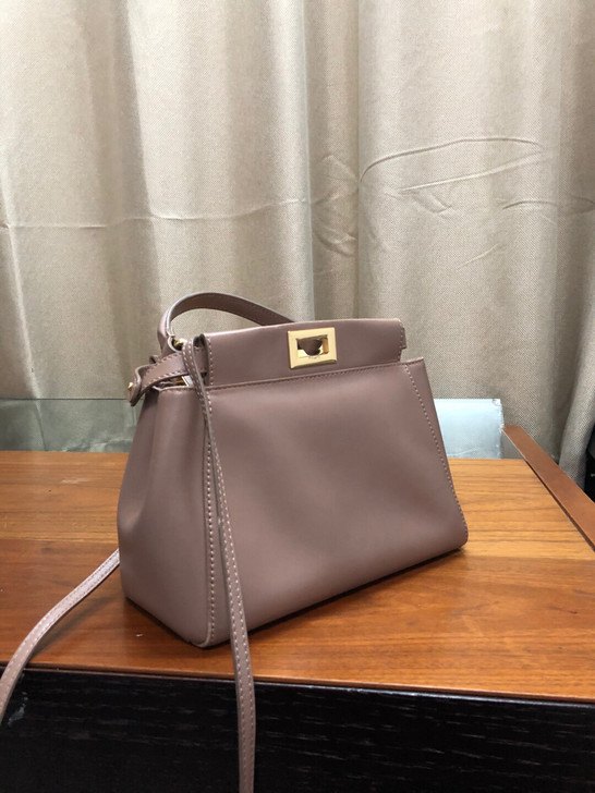 小羊皮手提包单肩包分迪fen家真皮