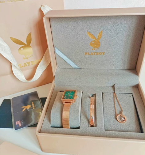 花花公子的手表 过生日一个长辈 里面还有一...