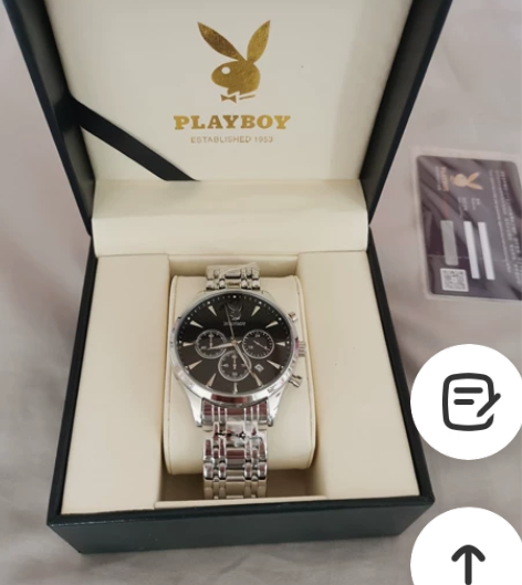 花花公子明牌手表,网上活动抢购,提前买了本...