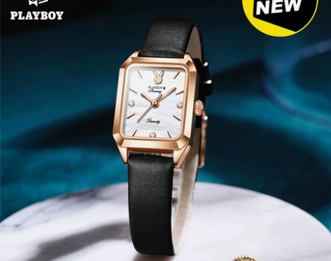 花花公子2022年新款女士手表小众轻奢防水...