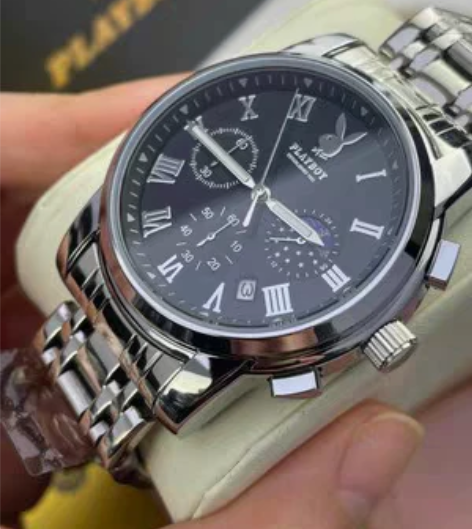 正品花花公子手表男士2021新款石英运动表...