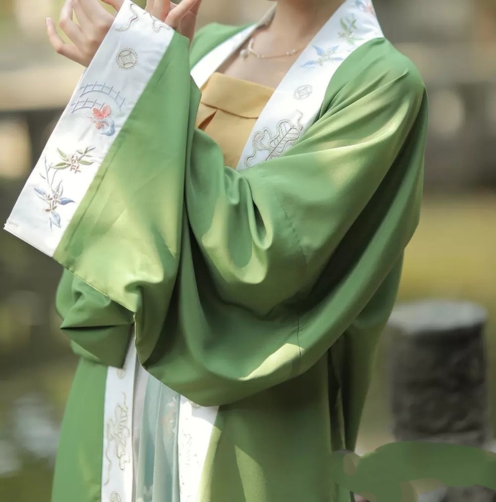兰若庭 汉服 宋制 百迭 宋抹 对襟 吊带...