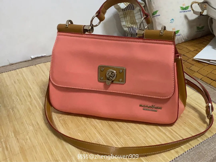 蒙娜丽莎真皮包包 商场三百多入手