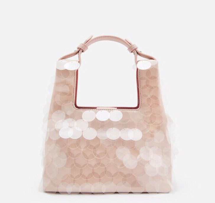 小ck鳞片包，单肩斜挎手提均可，没背过几次...