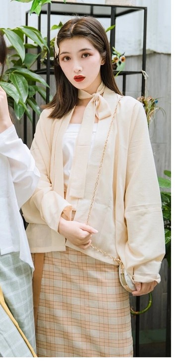 光夕原创【仲夏】汉服女宋制旋裙