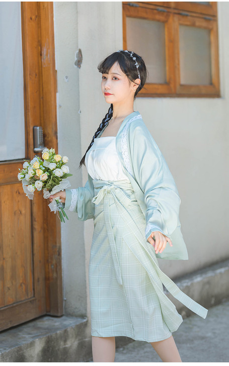 汉青月（初夏）宋制旋裙