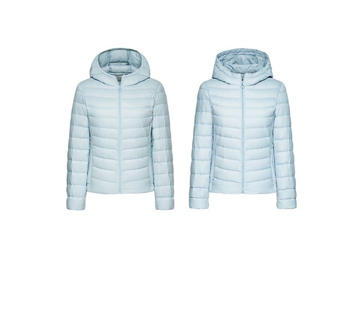 森马棉服薄款  蓝色 L码 （165/88...