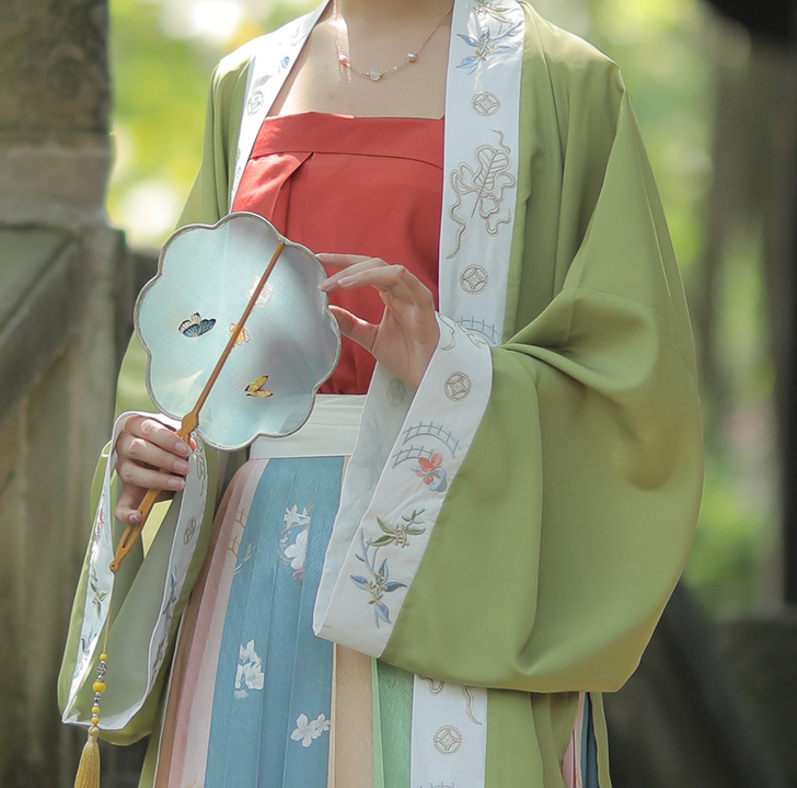 兰若庭 汉服 宋制 百迭 宋抹 对襟 吊带...