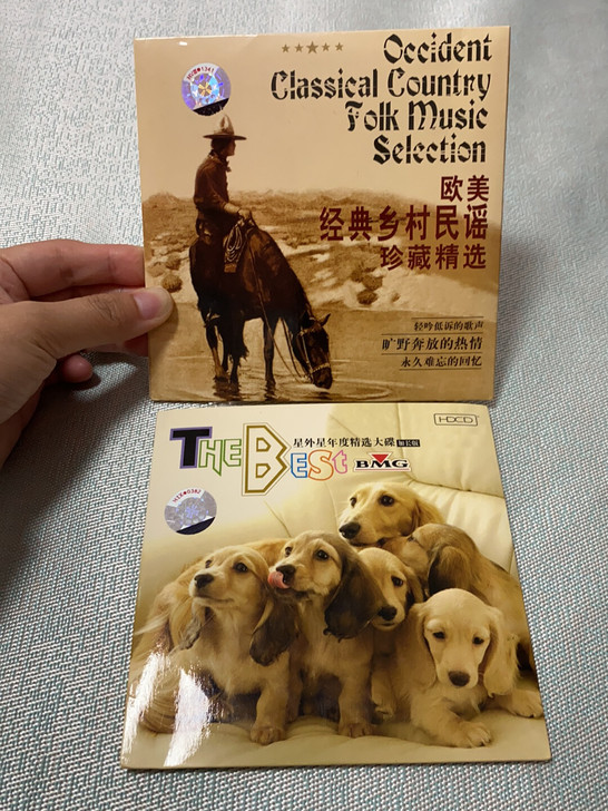 发烧试音碟欧美经典乡村民谣英文歌曲CD(单...