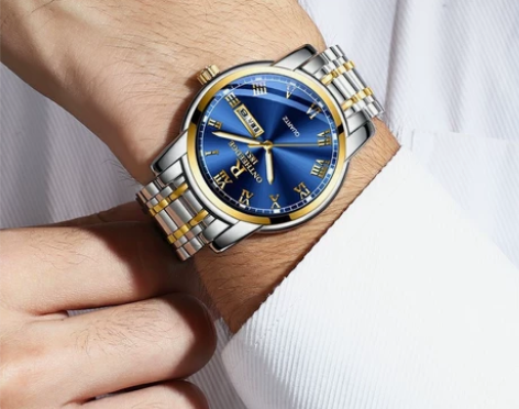 精钢石英手表，瑞士进口机芯 感兴趣的话点“...