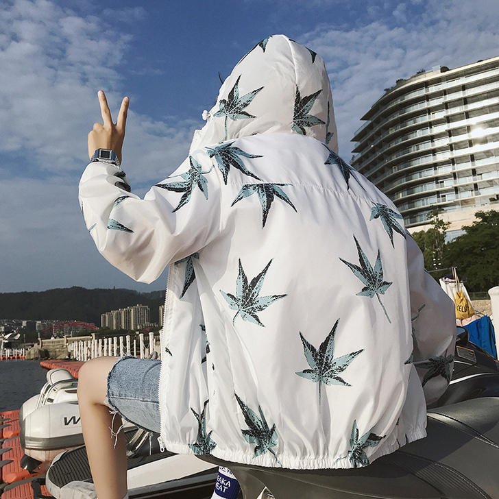 防晒衣男士外套夏季薄款宽松休闲夹克潮流帅气...