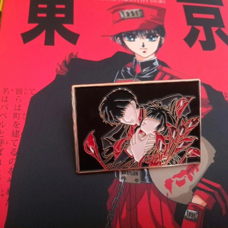 单出 金属徽章 东京巴比伦 星昴 星史郎 ...