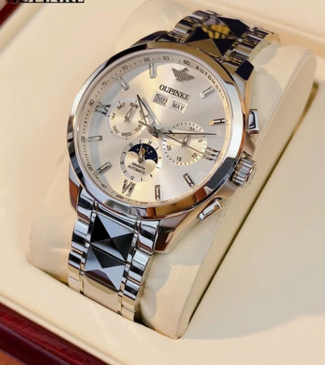 明星代言同款手表正品瑞士认证欧品客手表男士...