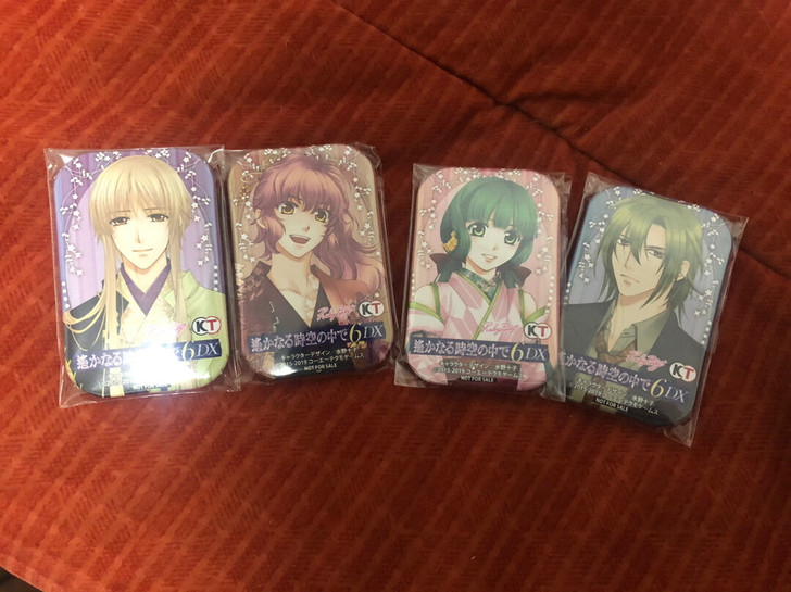 遥远时空中6 遥6DX 特典徽章 40/个...