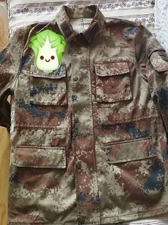 正品迷彩服，保证七八成新，给我一个机会，还...