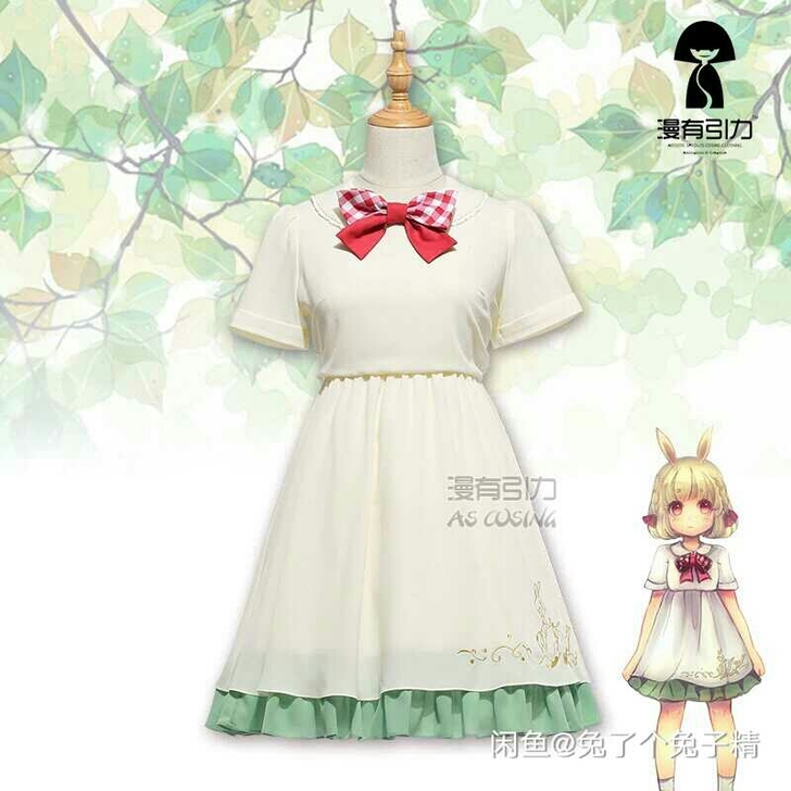 漫有引力阴阳师山兔同人日常cos服稚兔童心