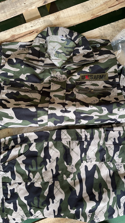全新迷彩服电焊服军训服套装库存清仓