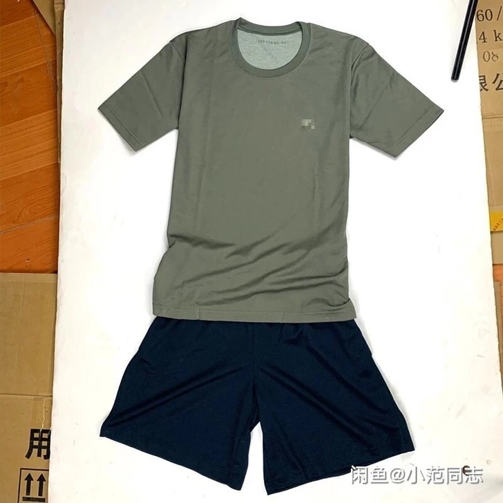 正品体能训练服套装 夏季男女军迷短袖短裤作...