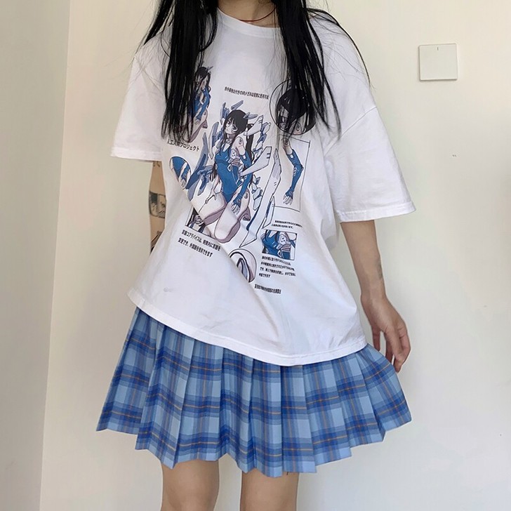 我在收集熊与证据 初代机甲少女上衣+蓝色病...