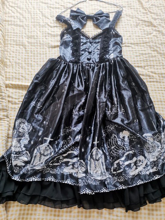 暗黑系哥特风 lolita 均码jsk 包...