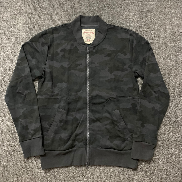 迷彩毛线圈卫衣ma-1拉链夹克