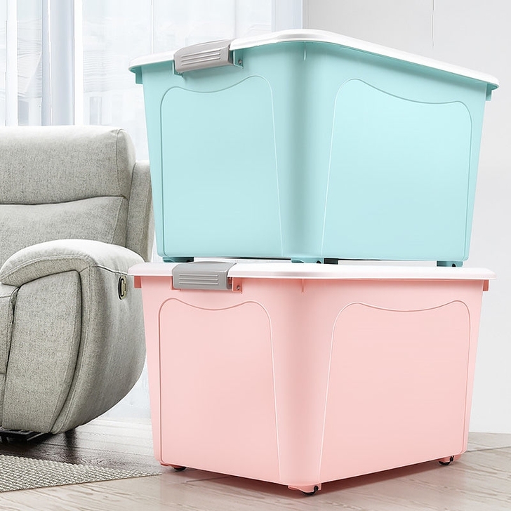 【清仓包邮】特大号收纳箱家用塑料收纳箱多功...