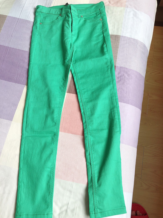 hm糖果色小脚裤