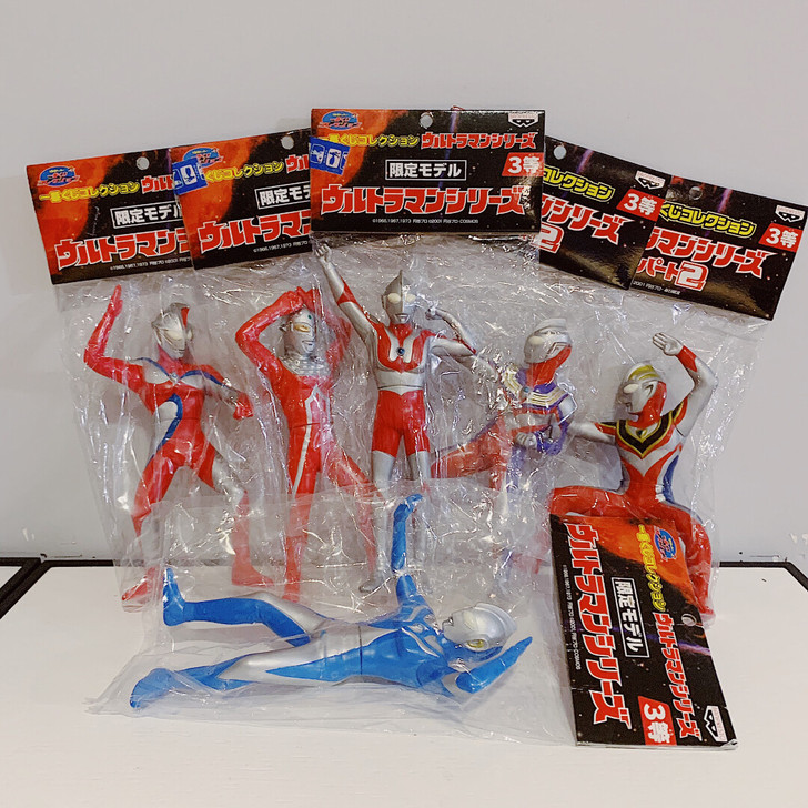 眼镜厂 一番赏景品 初代奥特曼迪迦赛文盖亚...