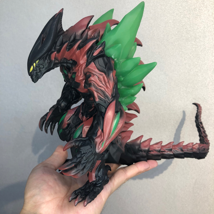 【摔不坏踩不烂】终极电弧贝利亚软胶奥特曼大...