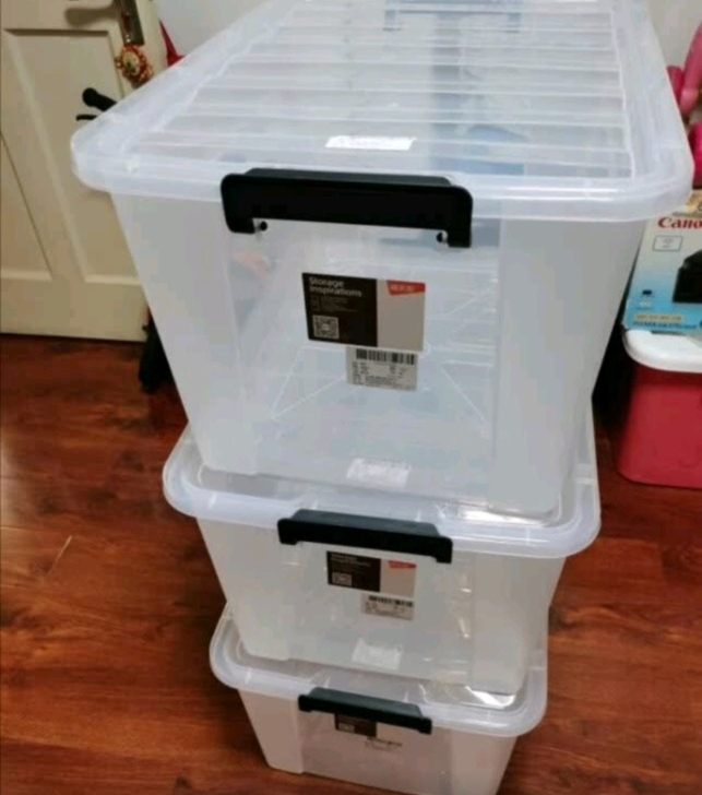 次日达！禧天龙 衣物被子收纳箱 儿童玩具整...