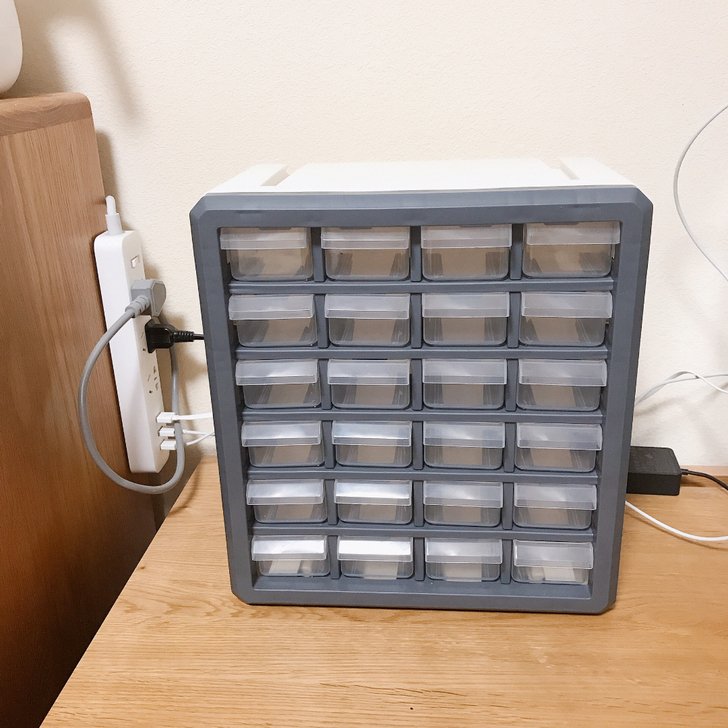 24格多功能收纳箱 饰品收纳箱 手工零件收...