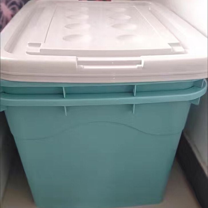 250L特大号装衣服收纳箱塑料汽车储物箱棉...