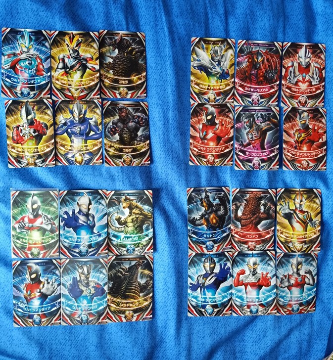 日版万代奥特曼欧布卡联动卡可与日版欧布圆环...